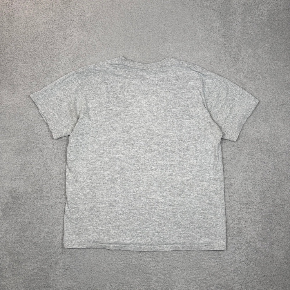 Polo Ralph Lauren Mens Heather Grey Distressed Graphic T-Shirt Size M - Picture 2 of 9